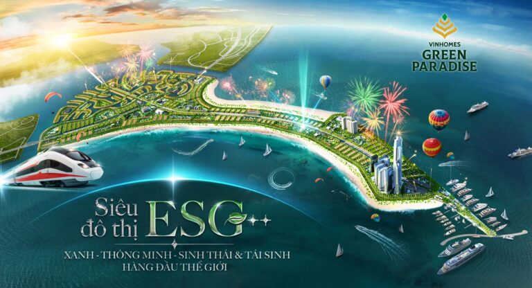 Phối cảnh dự án Vinhomes Cần Giờ - Vinhomes Green Paradise